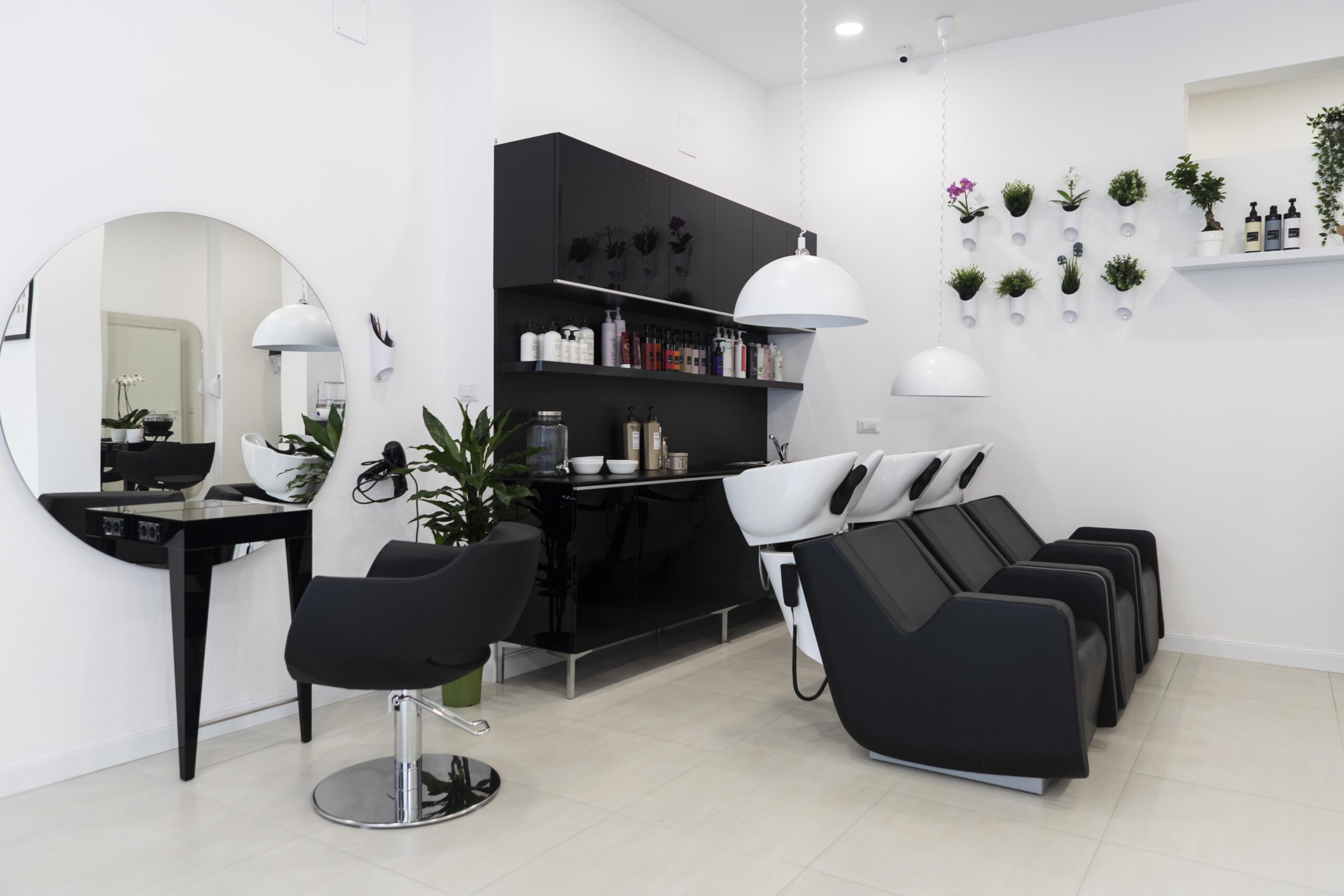 Hair Salon interior design